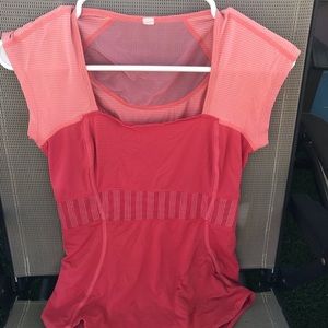 Cute Lululemon red top, excellent condition